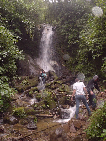 Catarata en el Mirador de Quetzañes